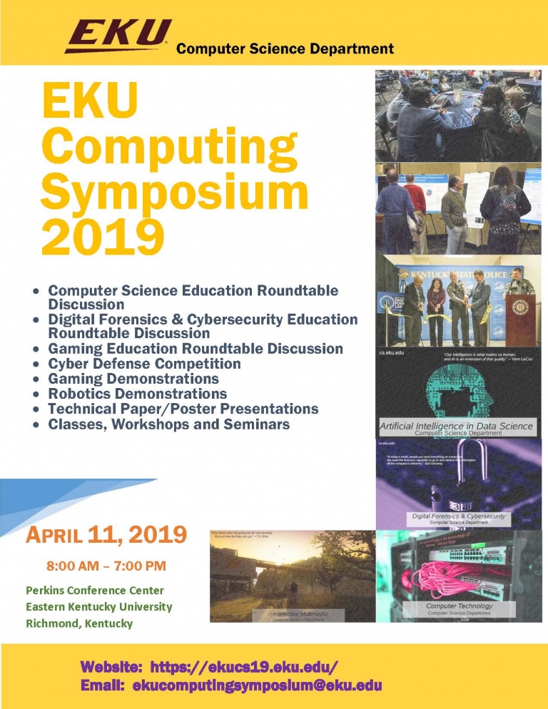 REGISTRATION For EKU Computing Symposium 2020 EKU Computing Symposium